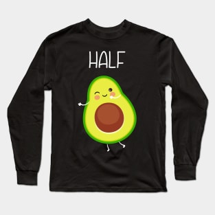 Better Half Avocado Couple Matching Long Sleeve T-Shirt